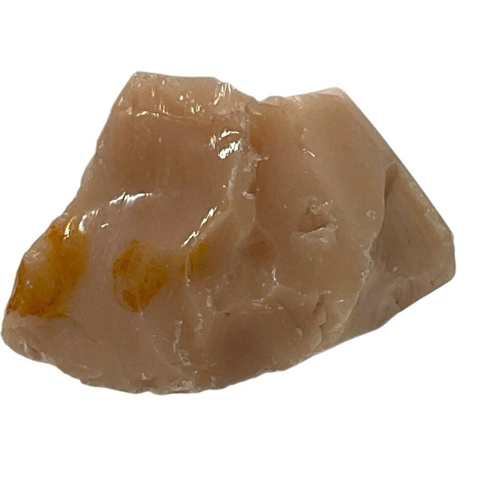 Peach‎ Swirl Art Glass Cullet Slag Glass #5XL19